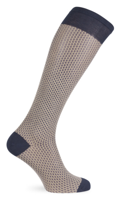 blu navy/marrone