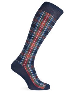 blu notte / rosso scuro